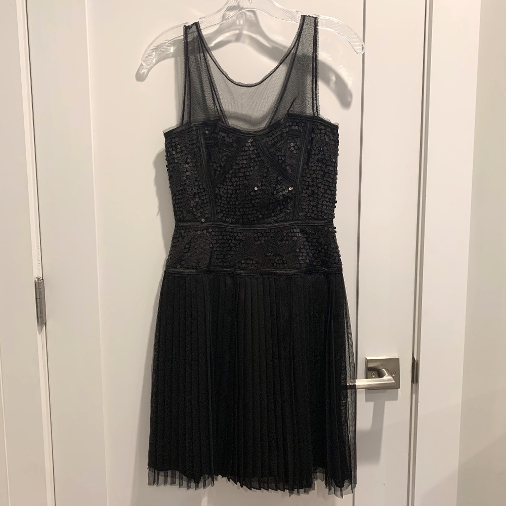 BCBG Sequined Cocktail Dress